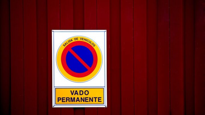 ¿Puedo aparcar en mi propio vado?